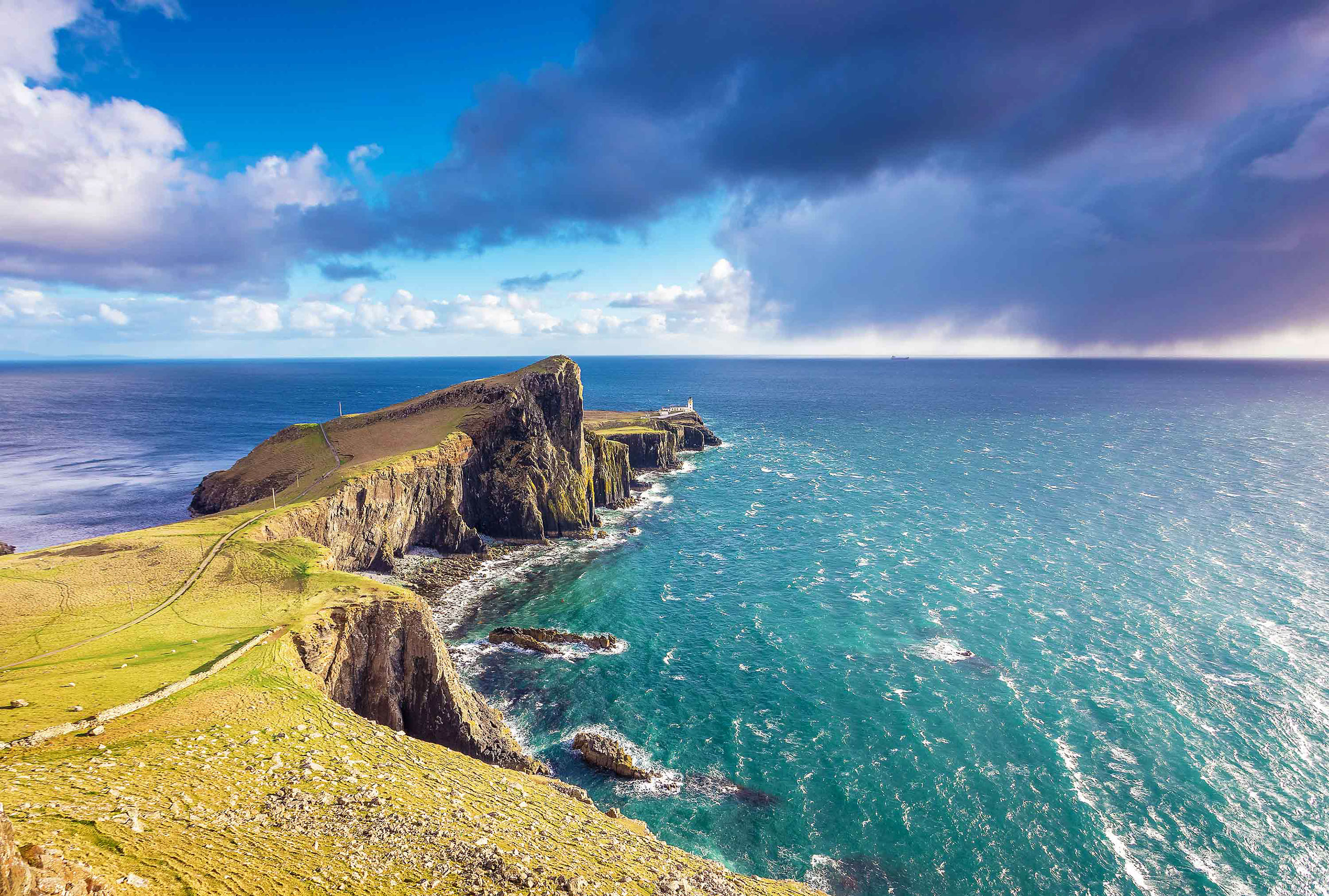 Neist Point Lighthouse on the Isle of Skye