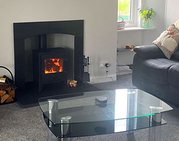 Enjoy a Woodburning Stove at our Self Catering Accommodation near Dunvegan